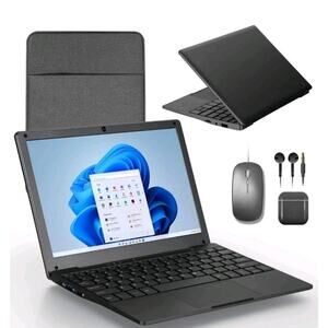 Laptop Computer, 8GB RAM 128GB ROM Celeron Dual core Processors 10" Netbook